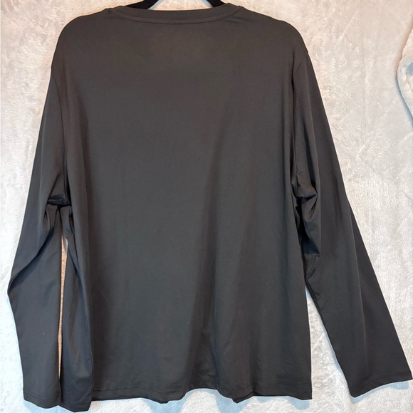 MoFiz Women’s Pajama Lounge Set 2XL | Black Top w/ Plaid Pocket + Red Plaid Pant - Picture 10 of 14